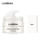 Máscara LANBENA para Remoção de Cravos do Nariz – Limpeza Profunda e Desobstrução de Poros (Peel-Off) Mud Mask Treatments Skin Care