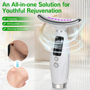 7 Color Facial Neck Massager EMS Micro-current Neck Face Beauty Device for Enhanced Face Neck and Shoulder Care with Vibrating